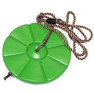 Schommeldisk knstst groen incl touw 190 cm ø 28 cm