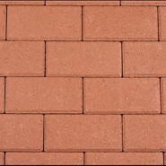 Betonstraatsteen 8cm rood machinaal pakket