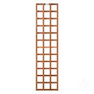 Hardhout FSC trellis recht 550x1800mm RVS bc