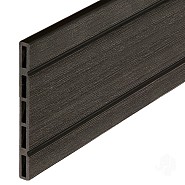 WPC-antraciet FSC schuttingplank 13x145x1800mm 4st/set bc