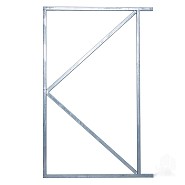 Stalen frame 20x1000x1800mm (tbv tuindeur) bc