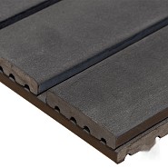 WPC-antraciet FSC tuintegel 14/5L 12mm 24x1000x1000mm glad bc >