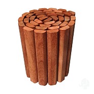 Hardhout FSC rolborder 300x1800mm bc