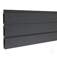 Elephant lamel triple Rhombus houtcomposiet FSC 20x141x1800mm (6 stuks) rock grey