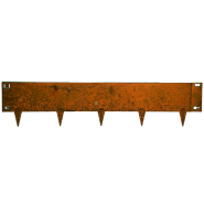 WS Stalen Borderrand Flexibel Corten 24x106 cm