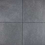 Trippel T 60x60x4 cm Zwart/Grijs genuanceerd