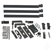 Elephant houten tuindeur beslagset universeel antraciet set