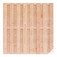 Elephant schutting Douglas 15 planks 180x180 cm