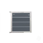 Elephant poortje Modular houtcomposiet/GRS 90x91 cm Rock Grey, alu beslag