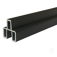 Elephant veer/tussenprofiel Modular Evo antraciet (8 st)