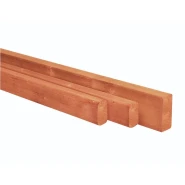 Douglas geschaafde regel 4,0x6,0x400 cm, onbehandeld.