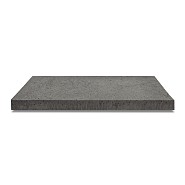 Oudhollandsche tegel, gewapend  120x60x7 Antraciet