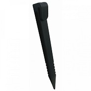 Recy-Edge piket 2x1.5x26 cm zwart (12 stuks)