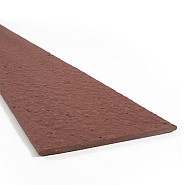 Recy-Board borderrand 14x1x120 cm - bruin (5 stuks)
