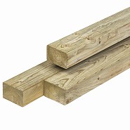 NE vuren timmerhout geïmpregneerd 4,4x7x240 cm geschaafd 4rh