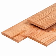 Lariks/Douglas tuinplank gedroogd 1,6x14x180 cm geschaafd