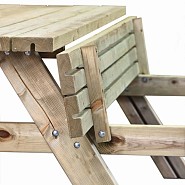 Picknicktafel vuren geïmpregneerd, gedroogd Extra 200 cm