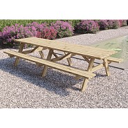 Picknicktafel vuren geïmpregneerd, gedroogd Superieur 300 cm