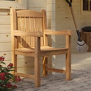 Tuinset teak Blokstoel Birmingham