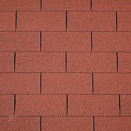 Dakshingles recht Rood 3 m²