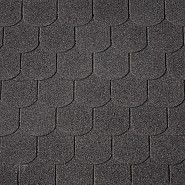 Dakshingles beverstaart Zwart 3 m²