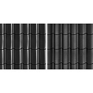 Dakpanprofielplaten tbv TD assortiment Set zwart (per m²)