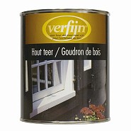 Zwarte teer 0,75 liter