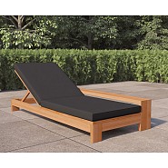 Teak sunlounger Danau