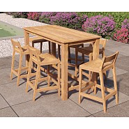 Teak tuinset Barset Buckingham
