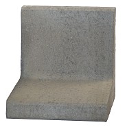 L-element hoekstuk 50x40x40 cm antraciet