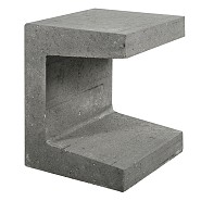 U-Element 40x40x50 cm Grijs