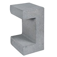 U-Element 15x20x30 cm Grijs