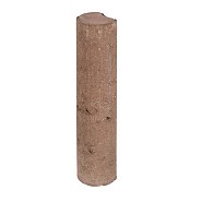Palissaden Ø8x35 cm Bruin