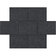 Oud Hollandse tegel 40x60x5 cm Carbon