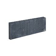 Blokjesband 6x20x50 cm Zwart
