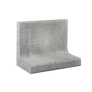 L-Element 50x30x40 cm Grijs
