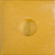 Knikkerpottegel 30x30x6 cm Geel