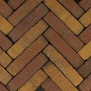 Gebakken Waalformaat 5x20x6,5 cm Ruijsdael getrommeld