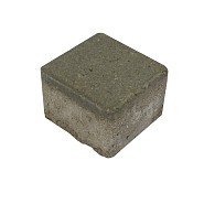 Betonsteentjes t.b.v. Eco Grates 7,4x7,4x4,8 cm Grijs