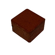 Betonsteentjes t.b.v. Eco Grates 7,4x7,4x4,8 cm Rood