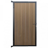 Tuindeur composiet LineaFence Eiken- 90x180 cm