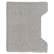 H-verbandsteen 8cm begin steen grijs S-top