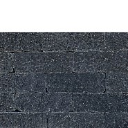 Rockwall 11x13x32 cm Antraciet - getrommeld