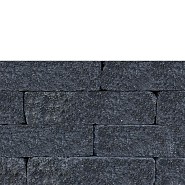 Rockwall XL 15x15x60 cm Antraciet - getrommeld