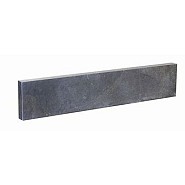 Opsluitband blauwsteen gezaagd rondom gezoet+facet, 5x15x100 cm