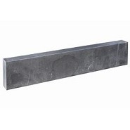 Opsluitband blauwsteen gezaagd rondom gezoet+facet, 8x20x100 cm