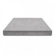 Oudhollandsche tegel, gewapend  100x100x10 Grijs