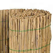 Rieten decoratiematten op rol, dubbelvoudig H150xL200 cm