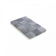Kassei getrommeld 15x15x4 Grijs-Zwart