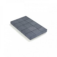 Kassei in-Line getrommeld 15x15x6 Arduinblauw